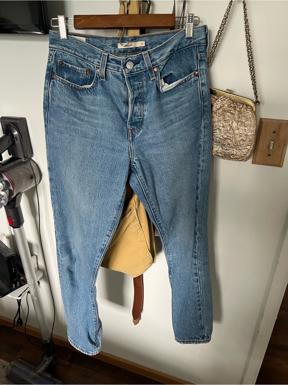 Levi's Light Blue Straight-Leg Women's Jeans